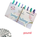 A5 reusable loose-leaf binder album set with plastic binder, 248 x 185mm, for photos cards coupons and stickers