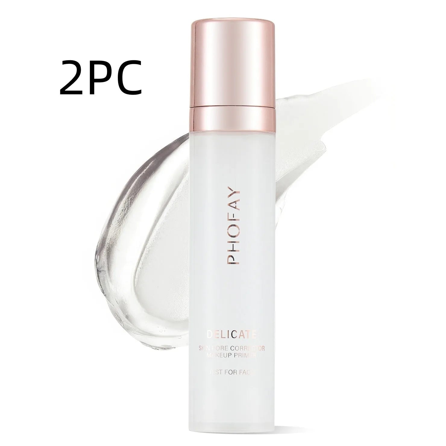 PHOFAY Hydrating Makeup Primer 25ml in a white pump bottle for smooth makeup application
