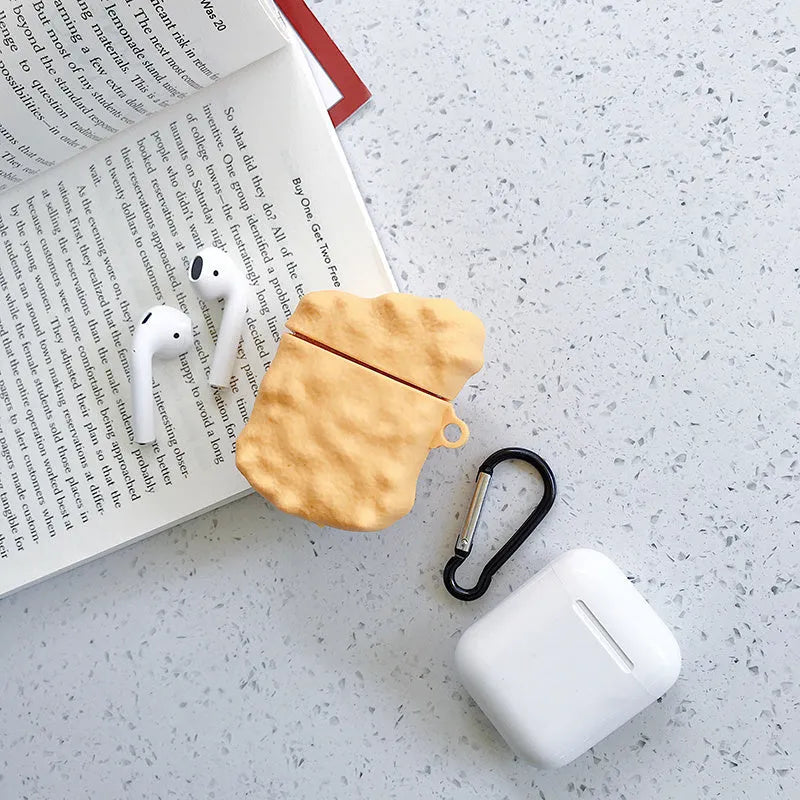 Cartoon animal design silicone case for Apple AirPods 1 and 2 generation in multiple colours