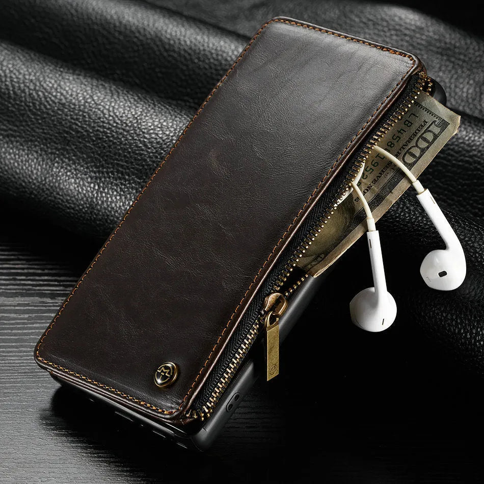 PU leather flip phone case for Samsung Galaxy Note9 in three colour options