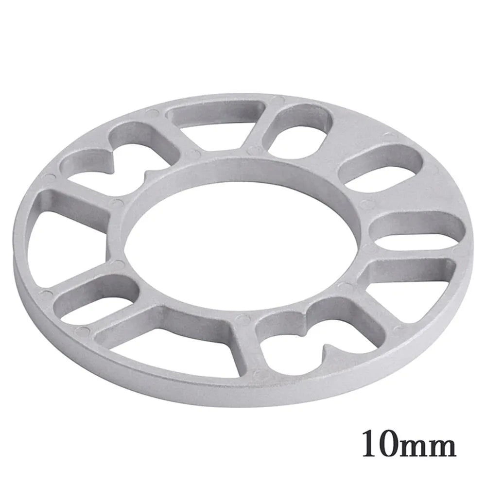 Automotive wheel hub widening gasket spacers in multiple thicknesses for brake caliper clearance