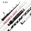 Telescopic high carbon sea fishing rod in 4.2m and 4.5m lengths for coastal angling