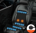 Ventilated car seat cushion with cooling fan grid in ABS material