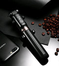 Aluminium Bluetooth tripod selfie stick with remote control extended for mobile phone photography