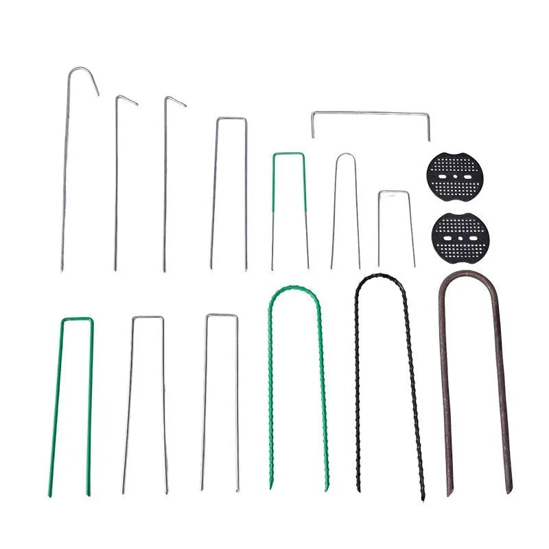 Stainless steel ground nail 4cm wide 15cm long 3mm wire diameter for landscaping