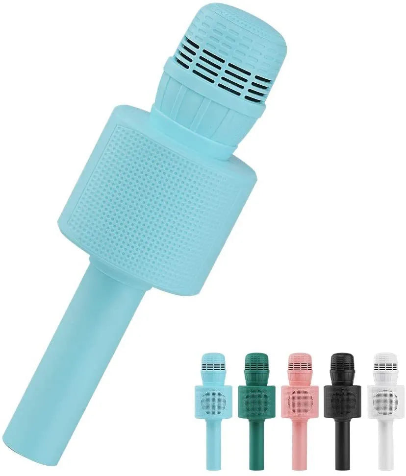 K9 wireless condenser microphone in white with Magic Sound Silencing, Bluetooth 5.0, 72x72x222mm