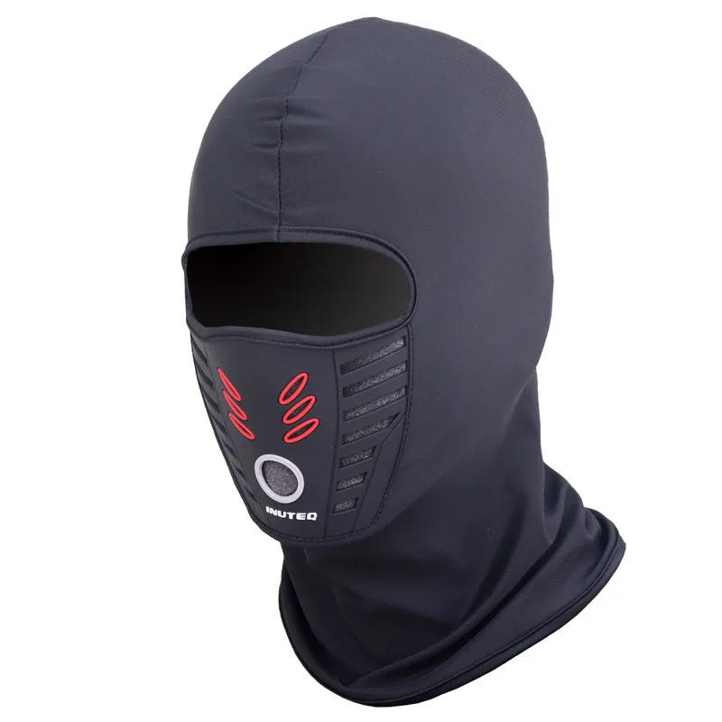 Cycling off-road dust-proof breathable mask in spandex lycra, one size unisex, summer style