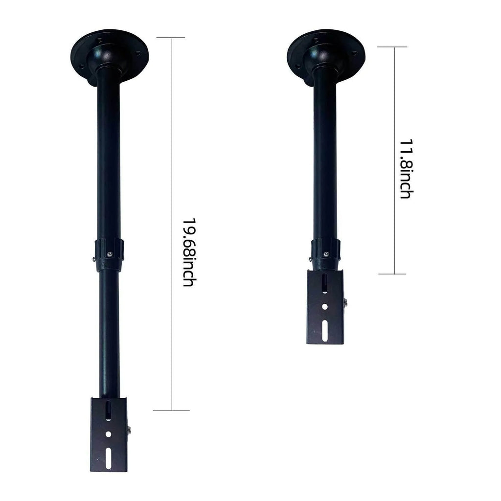 Black metal dedicated desktop hanger stand bracket for holographic 3D projection fan advertising player