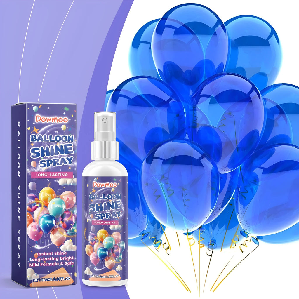 100ml balloon surface texture spray bottle for creating shiny lustre finish on event decorations