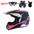 Electric cross country helmet in ABS material, lightweight design, available in various colours and sizes