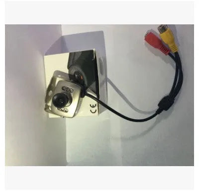 Mini wired analog camera with metal body and 3.6mm lens for home surveillance