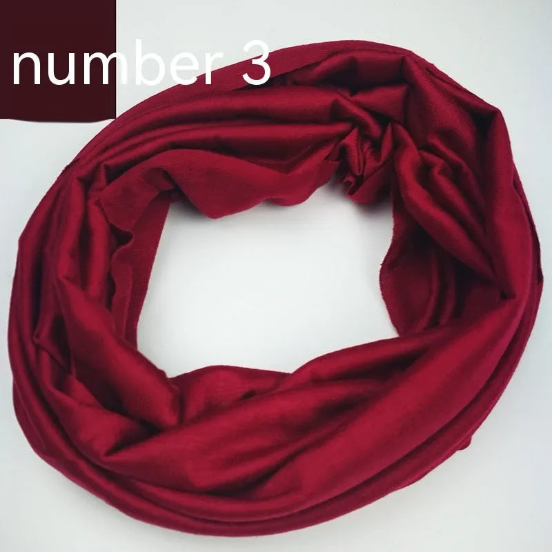 Seamless polyester magic headscarf for outdoor sports in a free size, shown in a colour option.
