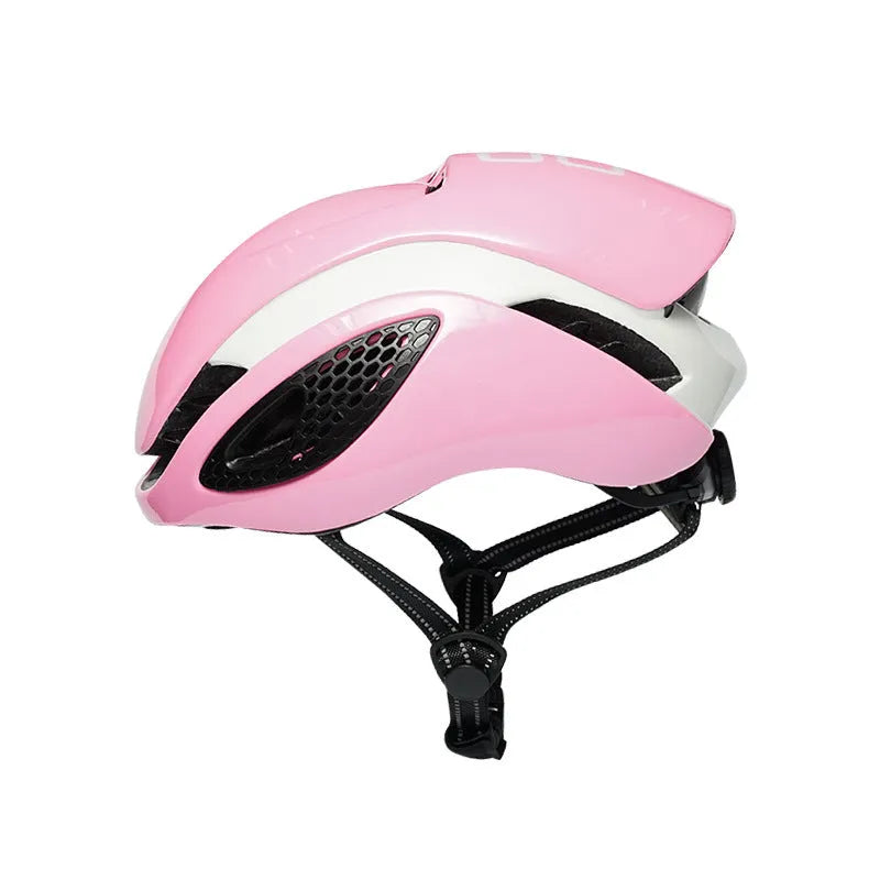 Road bike helmet in PC and EPS, medium 48-59cm, adult cycling helmet in 14 colours with shock-absorbing lining