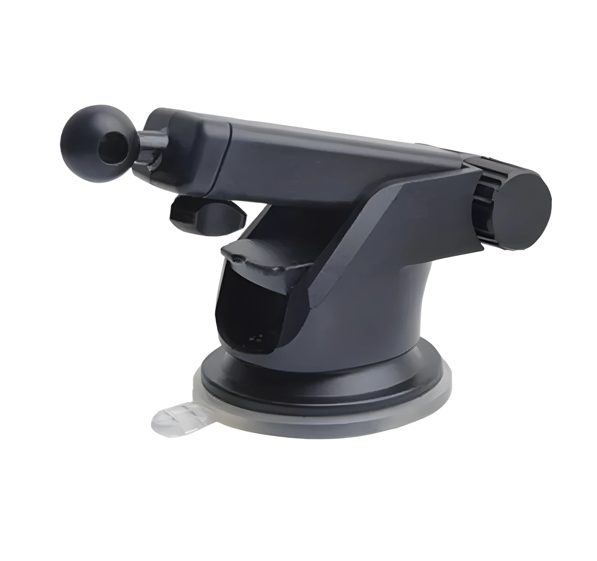 Universal telescopic car phone bracket with adjustable long rod for dashboard or windscreen mounting