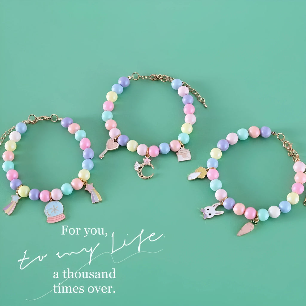 Macaron-themed resin decorative collar for a small dog or cat, shown in one of seven colour options.