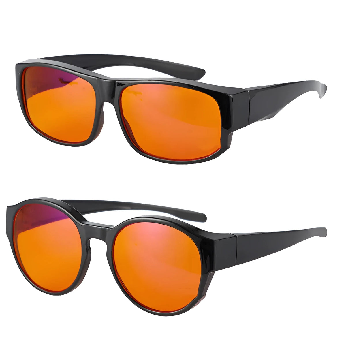Anti-blue light glasses with PRO lens, PC frame, circle shape, 99% blue light block