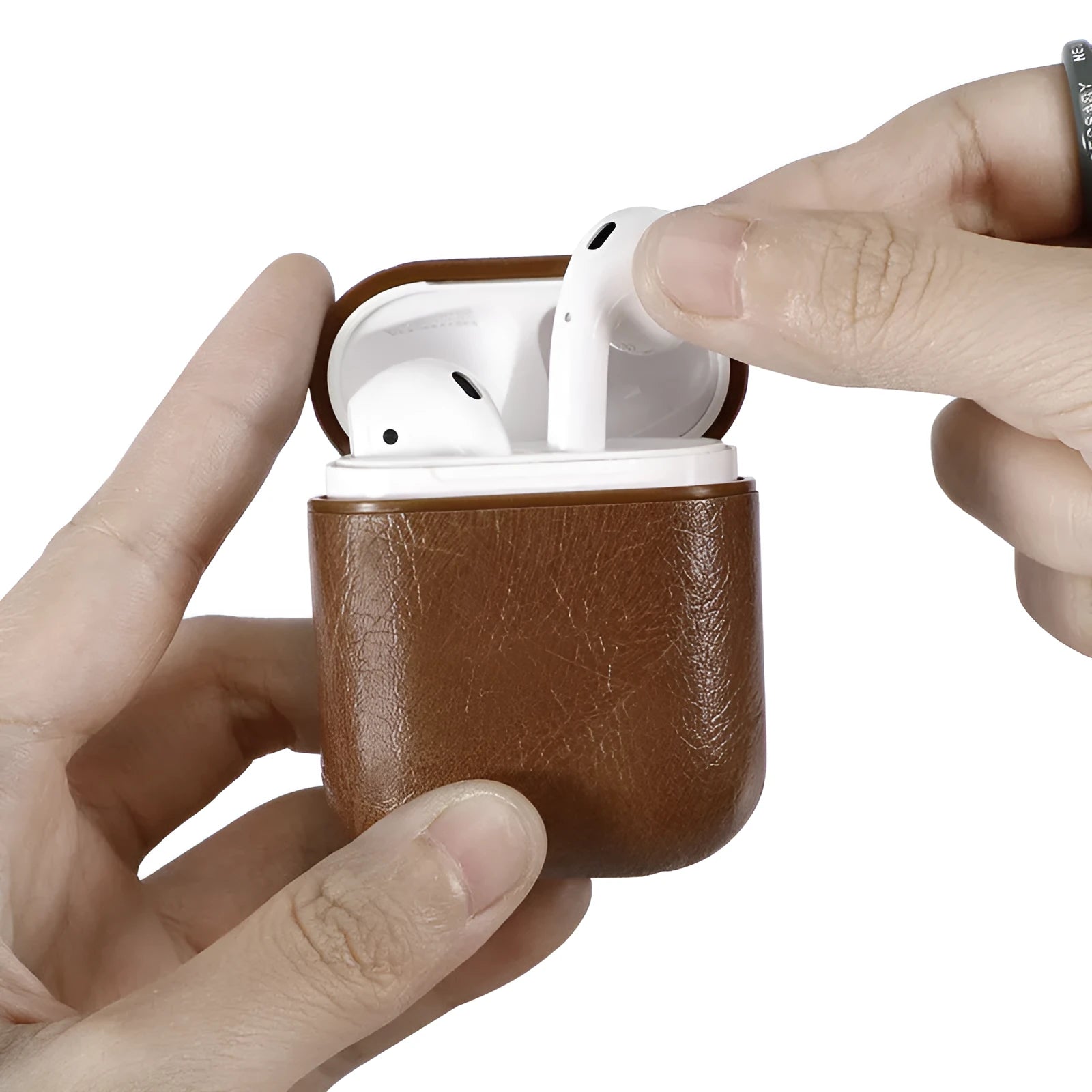 Universal silicone protective case for Apple AirPods 1st and 2nd generation in four solid colours