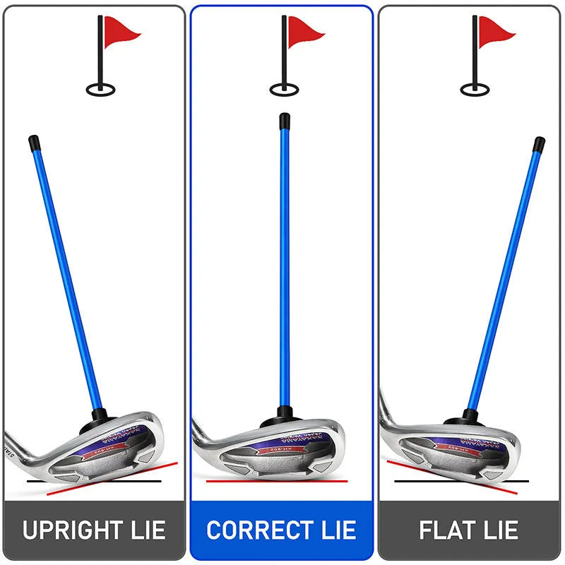 Aluminium alloy magnetic direction baseball bar golf swing trainer in red or blue colour