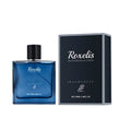 Blue Domain Alluring Fragrances 50ml perfume bottle, 2.7cm x 6.5cm x 9.7cm, with rosemary, sandalwood, patchouli and ylang ylang