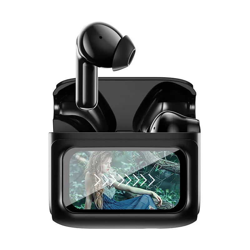 E20PRO touch screen in-ear Bluetooth headset active noise reduction black colour