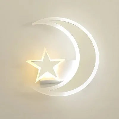 Xingyue LED acrylic wall lamp with hemp rope and iron art, 25x22x4cm, for indoor use
