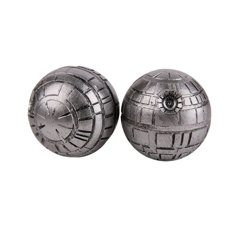 Three-layer 50mm zinc alloy and aluminium grinder in silver grey colour