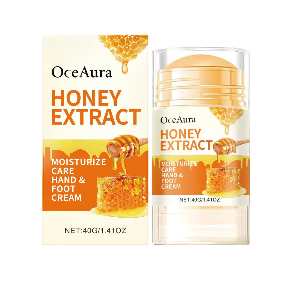 OCEAURA Honey Moisturising Care Stick, a 40g skincare balm in stick format.