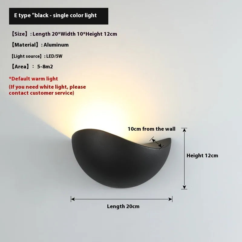 Black bird's nest style aluminium alloy courtyard LED lamp with IP65 waterproof rating.