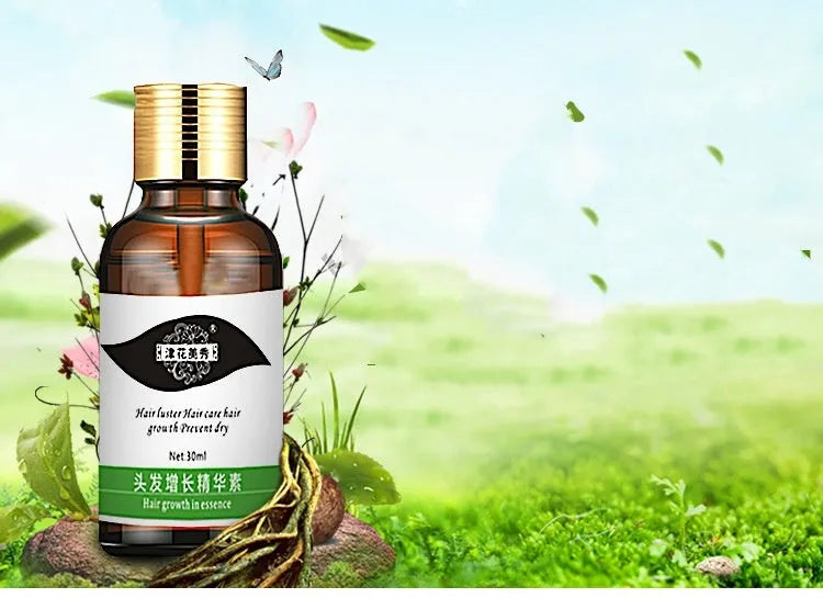 30ml bottle of Hair Care Scalp Liquid Nutrient Solution for intensive repair and anti-dandruff