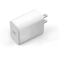 White USB Type-C charger with CCC UL certification for Android devices on a plain background