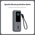 Silicone protective sleeve for Anker 165W energy cabin in classic black with cable scaling feature
