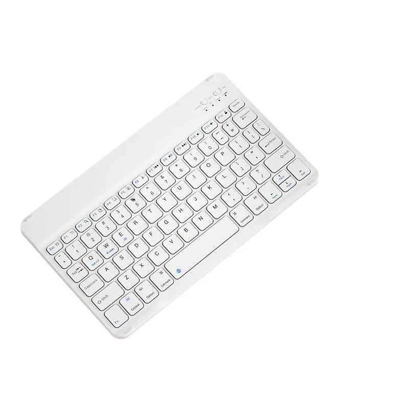 Bluetooth wireless keyboard for tablets and PCs with rechargeable battery in multiple colour options