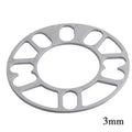 Automotive wheel hub widening gasket spacers in multiple thicknesses for brake caliper clearance