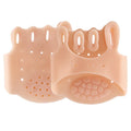 Hallux valgus split toe pad in skin colour made from SEBS material