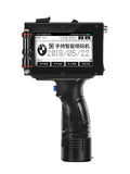 Hand held inkjet printer 100x120x200mm with 12.7mm 25.4mm 50.8mm print height options and 60m/min speed
