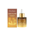 Shining Black skincare body liquid bottle, 30ml with aloe and green tea extract formula.