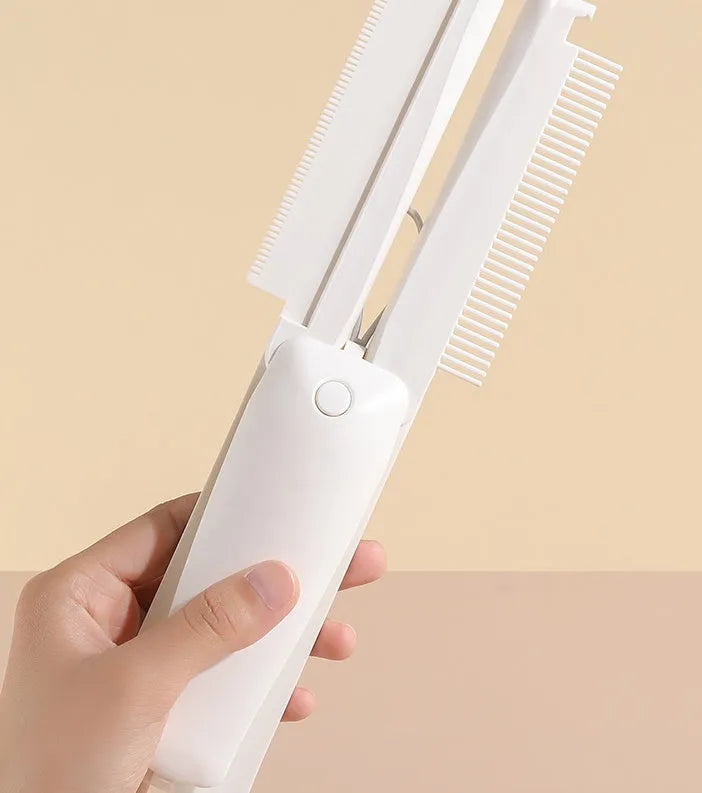 ABS plastic pet grooming brush for cats and dogs in pink and white colour options