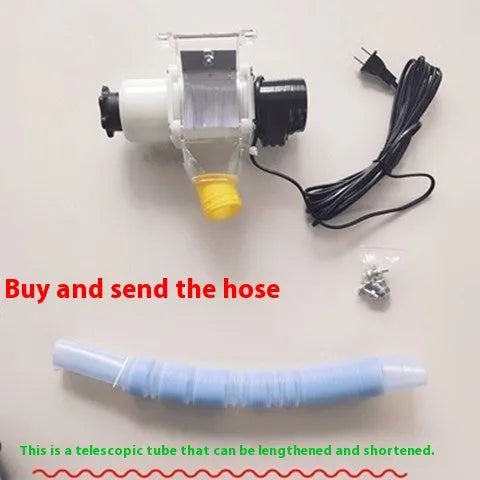 Automatic chicken and duck feeding machine with solar panel and watertight caisson design