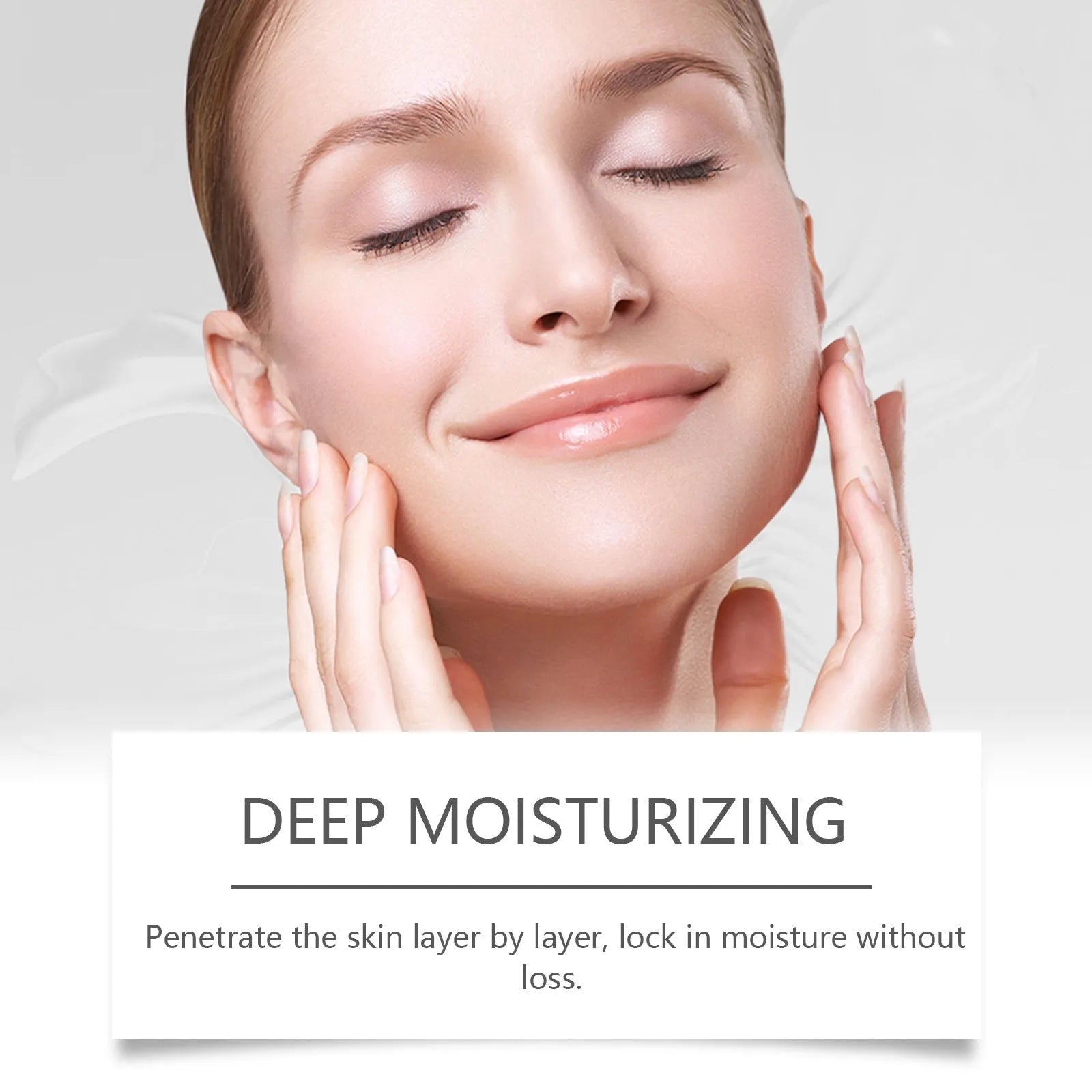 Pack of four collagen tightening facial mask sheets showing one unfolded sheet.