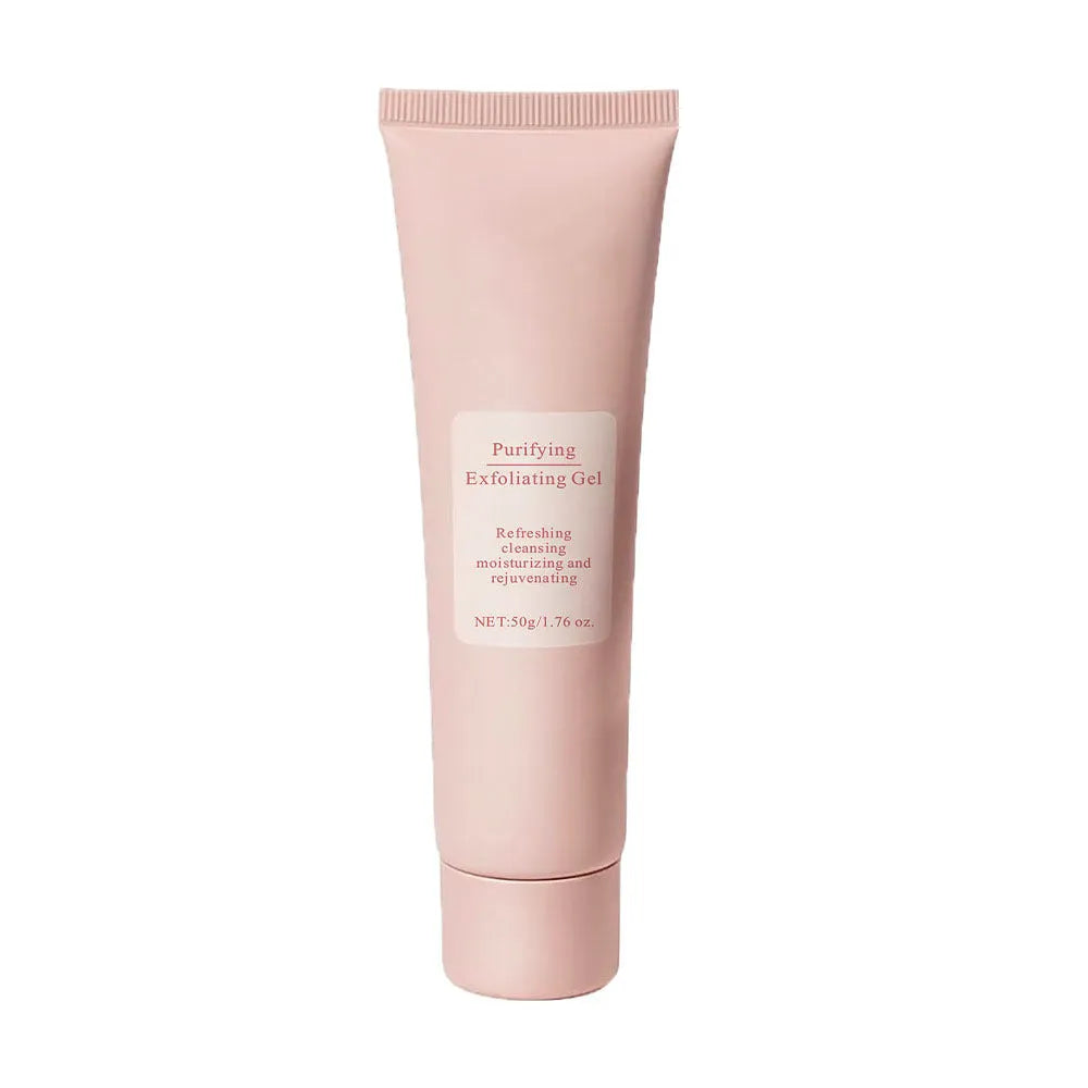 132g moisturising facial exfoliating gel scrub tube for all skin types