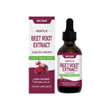 60ml bottle of beetroot drops liquid nutritional supplement with dropper