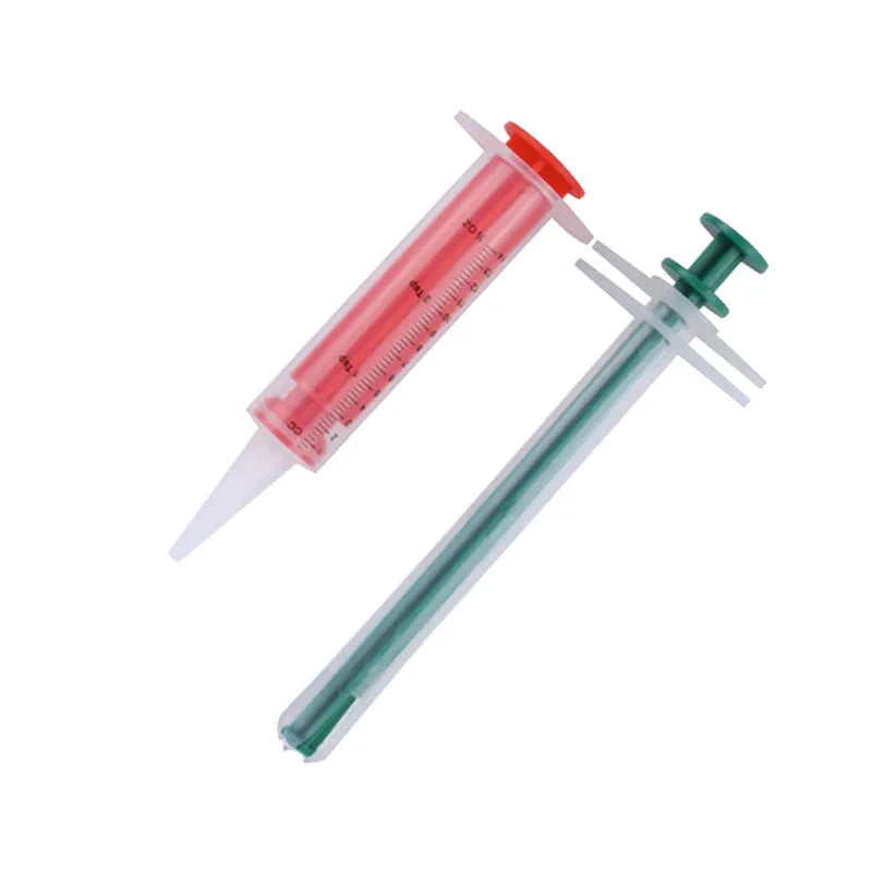 Cat and dog universal syringe medicine feeder 2 pack with PP and PVC, designed for wet and dry medication administration