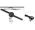 42cm black holographic advertising machine fan screen showing 3D display effect