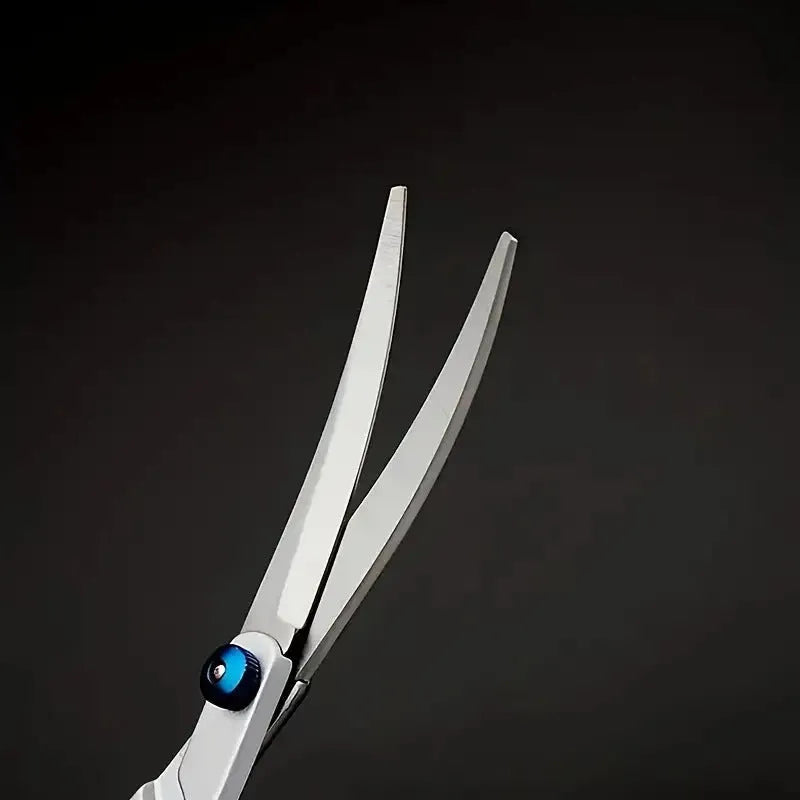 Portable home pet scissors beauty tools set with multiple metal grooming scissors for dogs