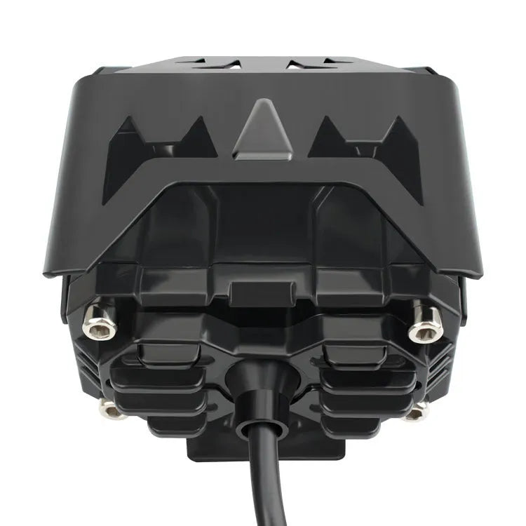 Motorcycle light two-colour lens headlight aviation aluminium off-road spotlight