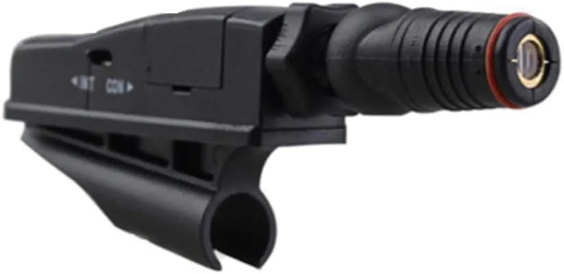 Black golf putter laser aiming instrument for putting alignment improvement