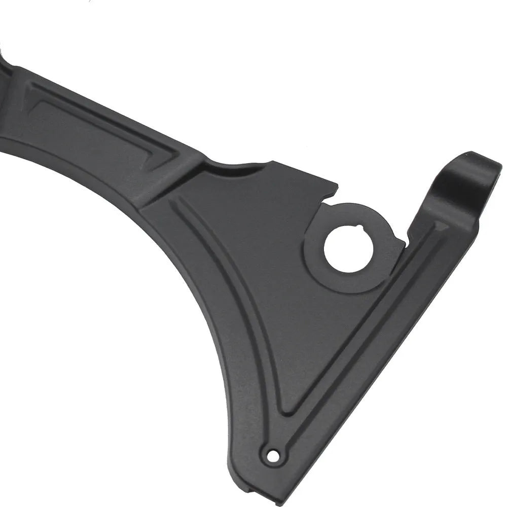Black motorcycle cockpit fairing panel for BMW R1250GS and R1200GS models