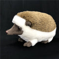 Simulation animal plush hedgehog toy in brown, 24cm tall, PP cotton filling, for children aged 4-6 years