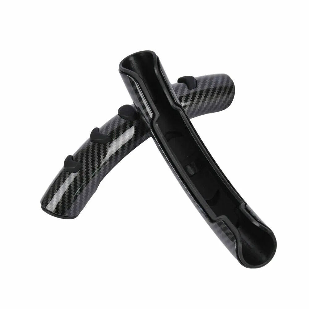 Carbon fibre black fibre steering wheel anti-skid sleeve for 38cm diameter wheels