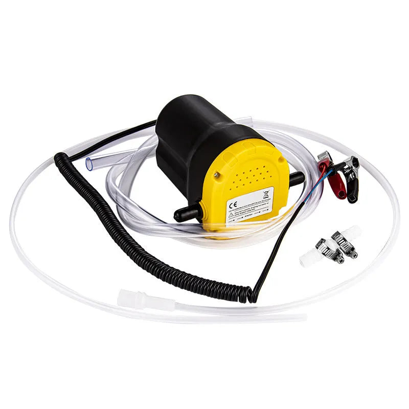 12V electric self-priming oil gear pump with engineering plastic body for oil transfer